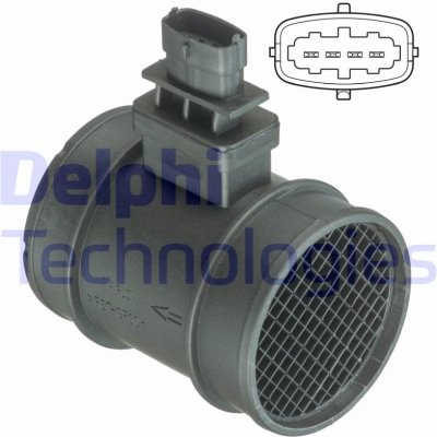 DELPHI Snímač množství protékajícího vzduchu AF1040012B1 – Hledejceny.cz
