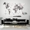 Nástěnné mapy Enjoy the Wood 3D nástěnná dřevěná mapa World Map Concrete Prime XL