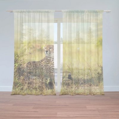 Sablio Záclony Gepard: 2ks 150x250cm – Hledejceny.cz