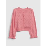 Gap Baby pletený kardigan Růžová – Sleviste.cz