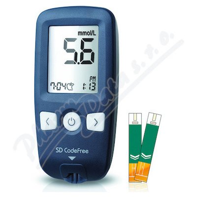 Standard Diagnostics SD Codefree glukometr kompletní set – Zbozi.Blesk.cz