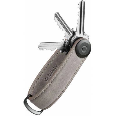 Orbitkey z texturované kůže 2.0 Pebbled Leather Ecru – Zboží Dáma