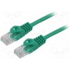 síťový kabel Lanberg PCU6-10CC-2000-G Patch, U/UTP, 6, lanko, CCA, PVC, 20m, zelený