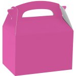 Amscan Amscan Papírový párty box - tmavorůžový – Zboží Dáma