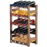 REGÁL NA VÍNO RW-1-20 BOROVICE hnědá – Zboží Dáma