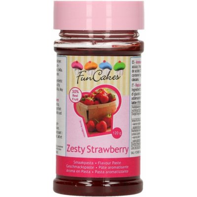 Fun cakes - Jahodová pasta speciál 120 g – Zboží Mobilmania