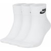 Nike U NK NSW Everyday Essential Ankle 3Pack bílé černé