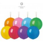 GEMAR Balónek punch ball pastelové s gumičkou 45 141 8 barev GPB1 – Zboží Dáma