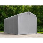 Ambitent PVC 720HD 4 × 8 m šedá