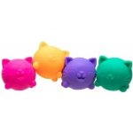 Schylling NeeDoh Barevné mačkací mini kočky 4 ks – Zbozi.Blesk.cz