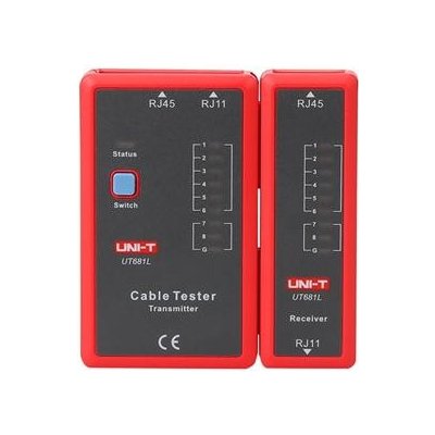 UNI-T Tester kabelu UNI-T UT681L (RJ45, RJ11) – Zboží Dáma