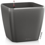 Lechuza Květináč Quadro LS Antracit 21 cm – HobbyKompas.cz