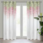 EUROFIRANY ZÁCLONA NA KROUŽCÍCH JULIETA 140X250 CM VÍCEBAREVNÁ – Zboží Mobilmania