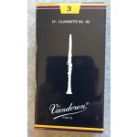Vandoren Traditional plátky pro B klarinet 3 – Zboží Dáma