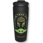 Pyramid International Cestovní hrnek Star Wars Mandalorian Stronger Than You Think 450 ml – Zboží Mobilmania