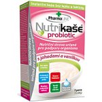 Mogador Nutrikaše probiotic s jahodami a vanilkou 3 x 60 g – Hledejceny.cz