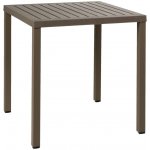 Nardi Cube 80 x 80 cm Tmavě hnědý plastový zahradní stůl – Hledejceny.cz