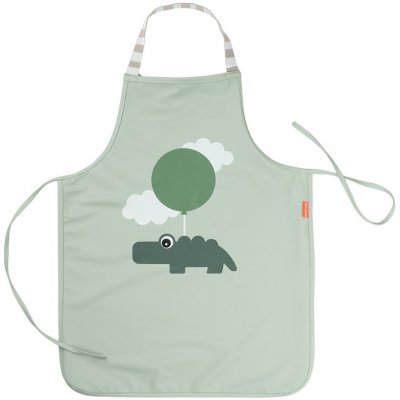 Done by Deer Happy clouds dětská zástěra zelená – Zboží Dáma
