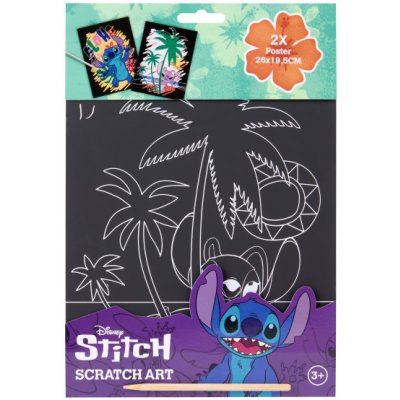 Canenco Vyškrabávací obrázky Stitch 2 ks – Hledejceny.cz