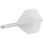 Target - darts K-Flex - No2 - Short - White TRG410022 – Hledejceny.cz