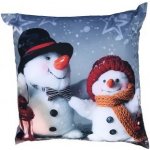 Dadka Fotopolštář Sněhuláci 40x40 – Zboží Dáma