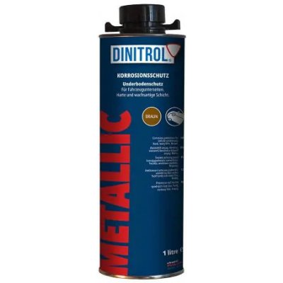 Dinitrol METALLIC Inhibitor koroze hnědý 1 L – Sleviste.cz
