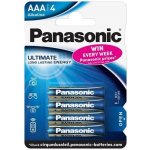 Panasonic EVOLTA Platinum AAA 4ks 00266499 – Zboží Mobilmania