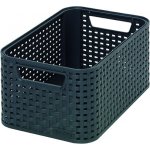 Curver Úložný box Rattan Style 2 S 03614-308 anthracite – Zboží Dáma