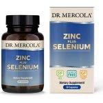 Dr. Mercola Zinek 15 mg plus selen 200 mcg 30 kapslí – Zboží Mobilmania