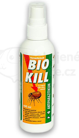 Bioveta Bio Kill kožní sprej emulze 2,5mg / ml 100 ml od 134 Kč - Heureka.cz