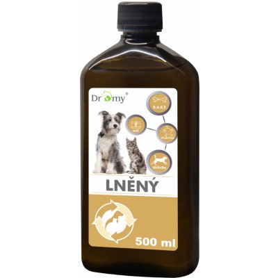 Dromy Lněný olej 1000 ml – Zboží Mobilmania