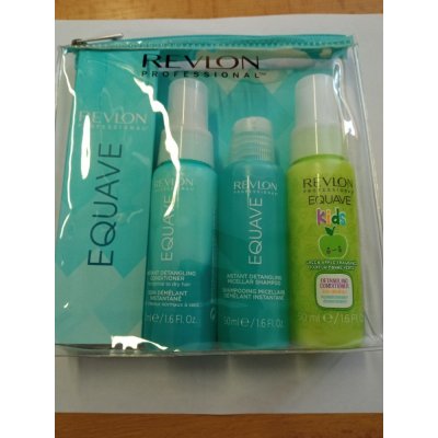 Revlon Professional Equave micelární šampon 50 ml + 2-fázový kondicionér 50 ml + dětský kondicionér 50 ml dárková sada