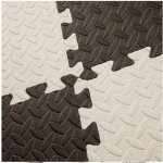 Hop-Sport Eva Podložka puzzle 60 x 60 x 1 cm černo / bílo / šedá 9ks – Zboží Mobilmania