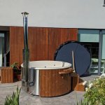 Hot Tub 200 akrylát vestavěná kamna Thermowood – Zboží Mobilmania