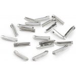 Spodní koncovka na opravu kovového dvoucestného zipu Varianta: 1 nikl, Balení: 10 sada – Hledejceny.cz