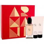 Giorgio Armani Si EDP 100 ml + tělové mléko 75 ml + sprchový gel 75 ml dárková sada – Hledejceny.cz