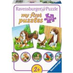 Ravensburger 050727 Zvířátka na dvoře 9 x 2 dílků – Hledejceny.cz