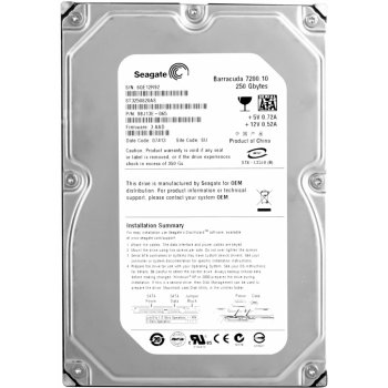 Seagate Barracuda 7200.10 250GB, SATAII, ST3250820AS