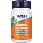 Now Foods Copper Glycinate 120 tablet – Hledejceny.cz
