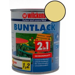 Wilckens Buntlack 2v1 0,75 l krémově žlutá