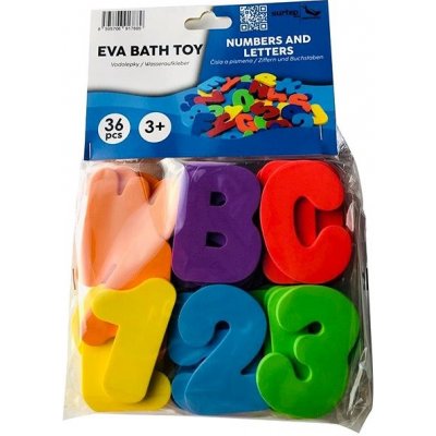 Surtep Vodolepky Čísla a písmena 36 ks – Sleviste.cz