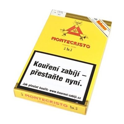 Montecristo No. 3 C/P 5 ks – Zbozi.Blesk.cz