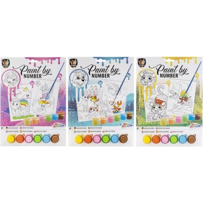 Grafix Malování podle čísel Jednorožec a Víla – Zboží Mobilmania