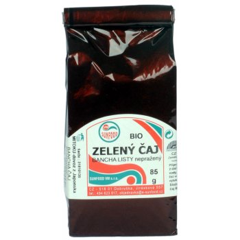 SUNFOOD Bancha zelený čaj lístky BIO 85 g