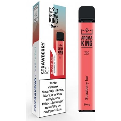 Aroma King Classic Strawberry Ice 20 mg 700 potáhnutí 1 ks