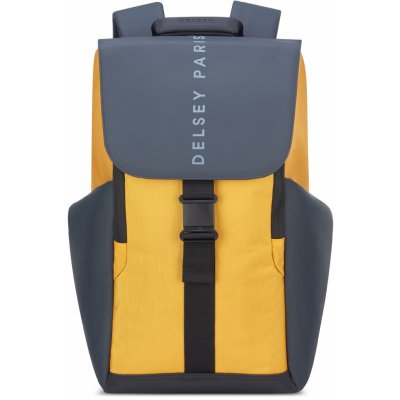 Delsey Securflap Batoh na notebook 16" žlutý 202061015 – Zboží Živě