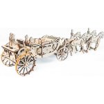Ugears 3D puzzle Královský kočár 290 ks – Zboží Dáma