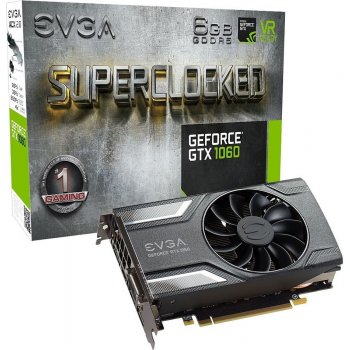 EVGA GeForce GTX 1060 SC 6GB DDR5 06G-P4-6163-KR