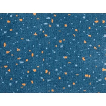 Halbmond Qstep 1 15-3 šíře 4 m Metráž modrá