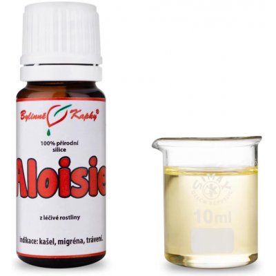 Bylinné kapky Aloisie 100 % přírodní silice esenciální olej 10 ml – Hledejceny.cz